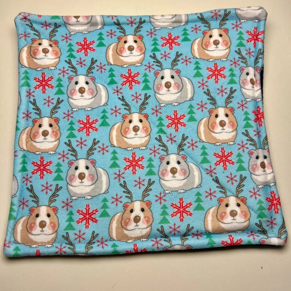 2 Guinea Pig Piddle Pee Pads Fleece 11